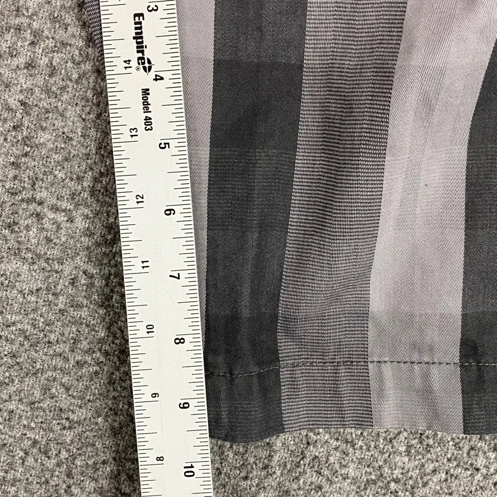 New The North Face Narrows Plaid Shorts Mens 34 Grey Cotton Plaid Gorpcore $59